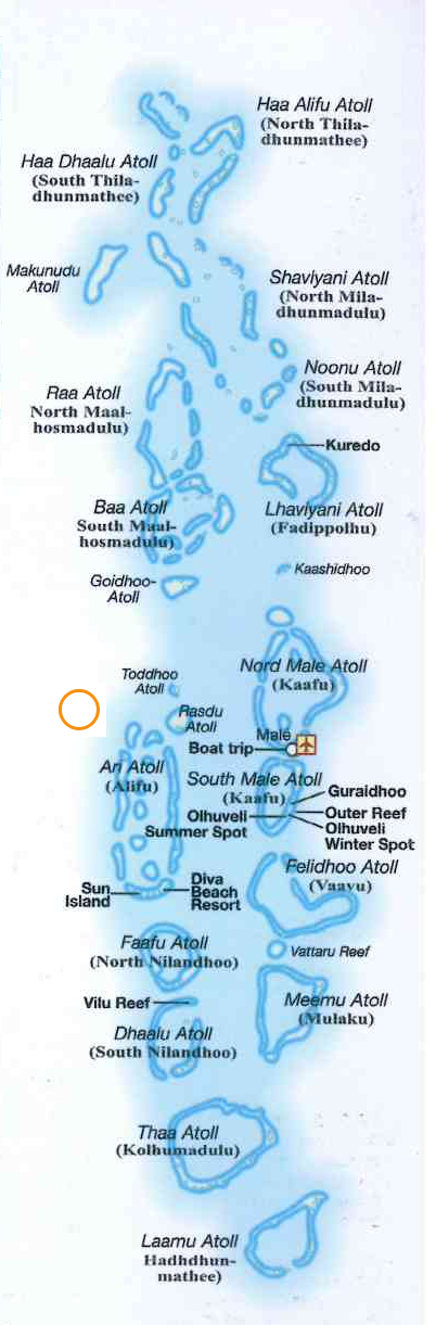 surf maldives map